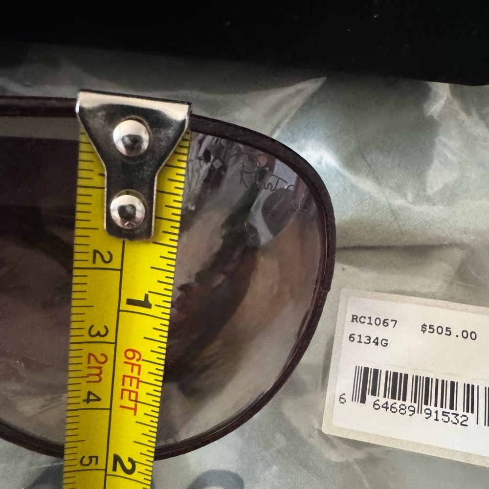 Roberto Cavalli 💯% Authentic Gorgona Aviator Sunglasses w/case 😎 Pre-Loved/EUC❤️ - Picture 11 of 11